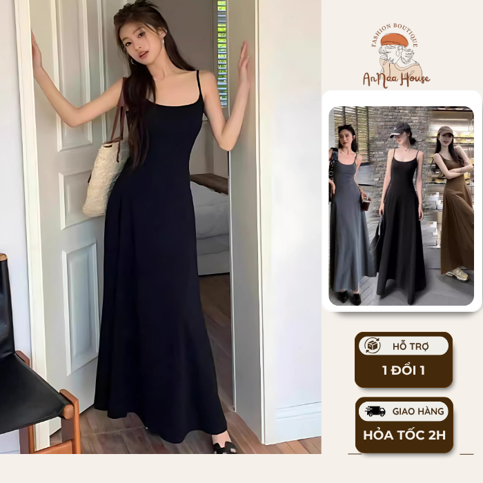 (Có bigsize) Váy ôm body dáng dài ANNA HOUSE