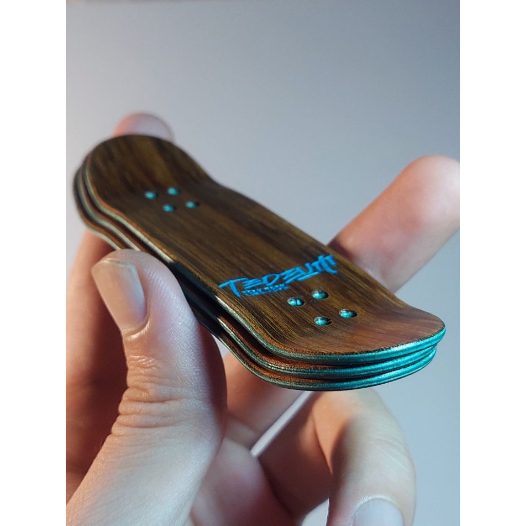 Ván trượt ngón tay - Premium Teak Deck - Te deum Fingerboard