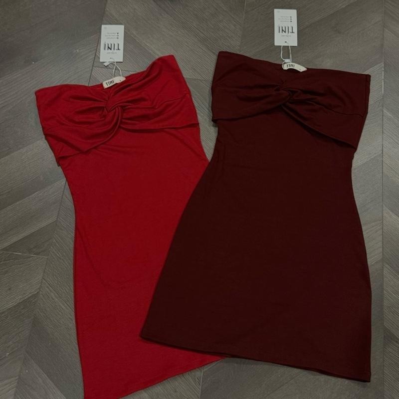 Xuongmaytini - Đầm Body nhún ngực Tí Nị tôn vòng 1 ôm eo thun rip Trung mềm mịn mát_XUONGMAYTINI B9 | BigBuy360 - bigbuy360.vn