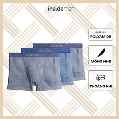 Quần Boxer Nam Insidemen Polyamide IBX023