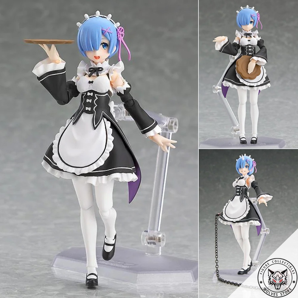 [Có sẵn - Hỏa tốc] Mô hình chính hãng Figma 346: Figma Rem (Re:ZERO)