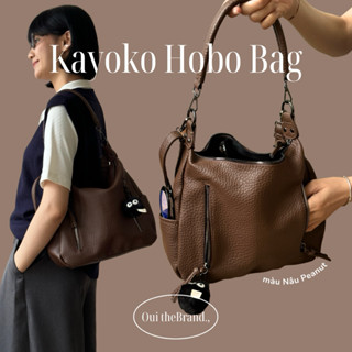 [ Tặng Charm ] Kayoko かよこ Hobo Bag - Túi Hobo Da KAYOKO ( Ouithebrand )