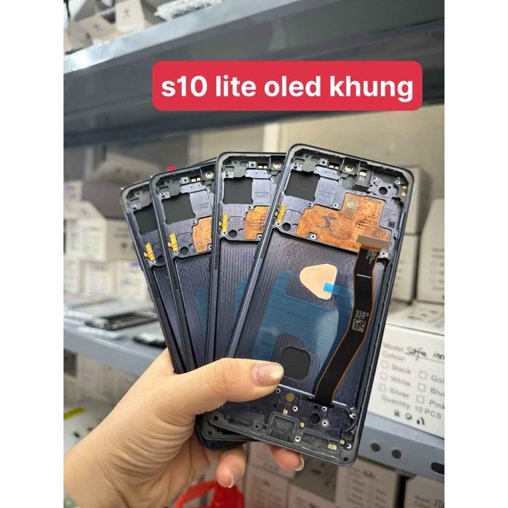 Màn hình Samsung S10 Lite / G770 / S10 Lite OLED(keo+tua vít)
