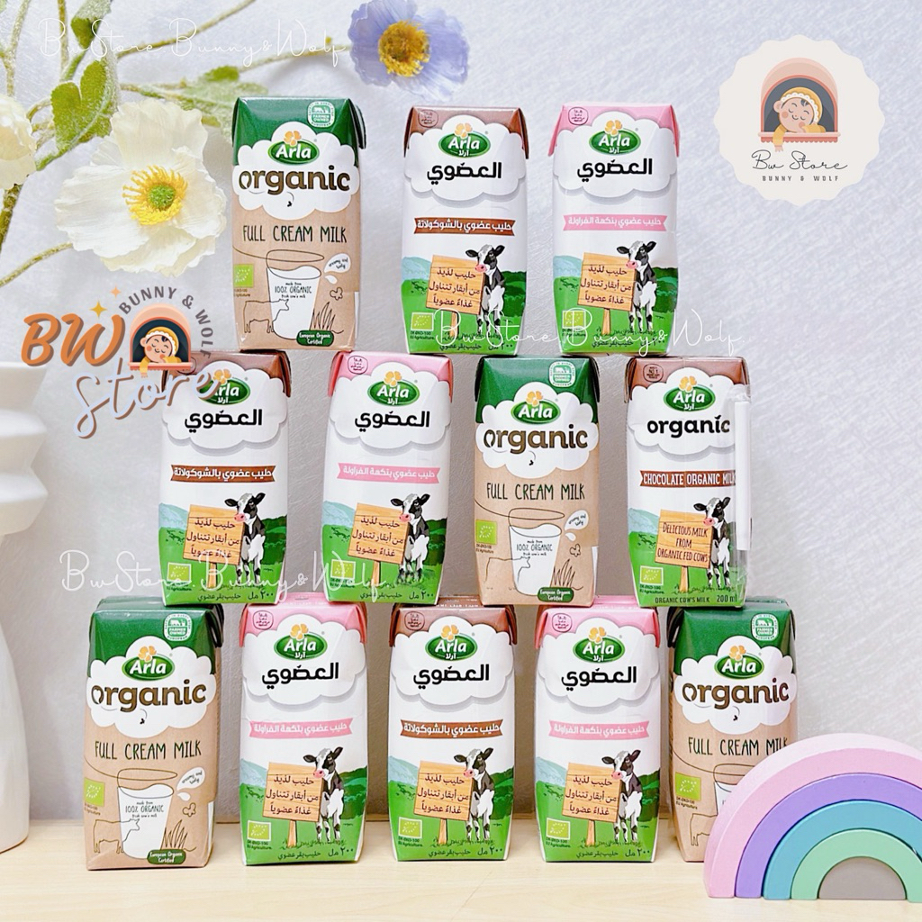 Sữa Tươi Hữu Cơ ARLA Organic Đan Mạch - Hàng NK - Hộp 200ml [ BW Store ]