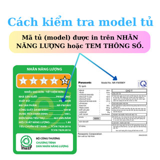 Ron (gioăng) cho tủ lạnh Panasonic Model NR-BL267