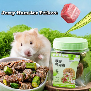 [Jonsanty]Đậu que-Khoai lang kẹp thịt cho Hamster và thú cưng nhỏ