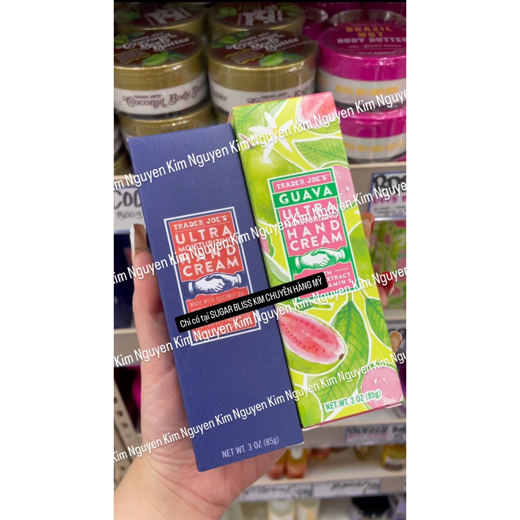 [ HIẾM DUY NHẤT CÓ TẠI SUGAR BLISS KEM TAY BƠ TRADER JOE BẢN DUPE LO.CITA.NE ]