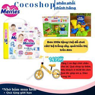 [ Hàng Công Ty Chính Hãng] Tã/ Bỉm Merries Các Size M64/ L60/ L56/ XL50/ XXL32