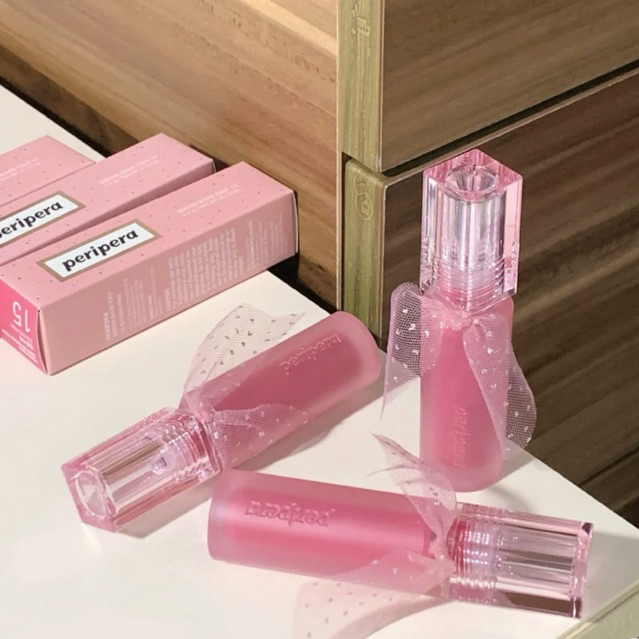 [Peripera] SON TINT BÓNG PERIPERA WATER BARE TINT 15 16 17 lì lâu trôi minna cosmetics