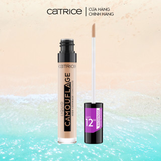 Kem che khuyết điểm dạng lỏng Catrice Liquid Camouflage High Coverage Concealer che phủ tốt giữ màu 12h 5ml
