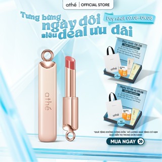 Son dưỡng căng bóng Athé Authentic Lip Glowy Balm cho đôi môi rạng rỡ siêu mềm mịn 3.4g