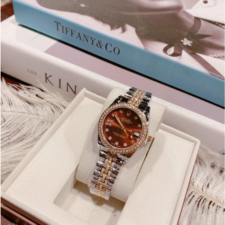 Đồng hồ Rolex nữ mẫu mới nhất ôm tay đẹp rạng ngời
