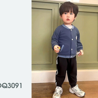 Dokma - Quần dài vải coton mềm mại cho bé trai, bé gái từ 6 tháng đến 3 tuổi