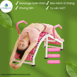Ghế YOGA con lăn massage, Dụng Cụ Con Lăn Massage Tập Pilates Yoga
