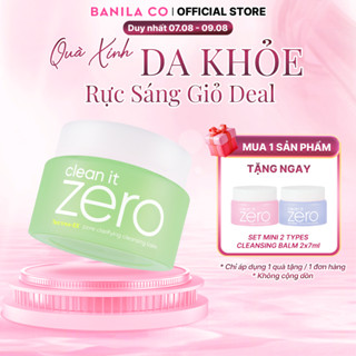 [Renewal] Sáp tẩy trang Banila Co Clean It Zero Cleansing Balm Pore Clarifying 100ML dành cho da dầu, mụn