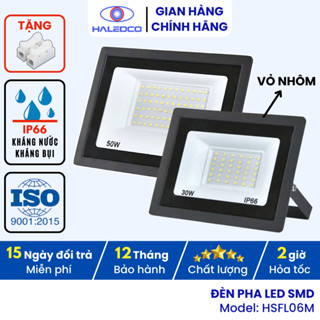  Đèn Pha LED Ngoài Trời Siêu Sáng Chống Nước Dùng Kho Bãi Sân Nhà Biển Quảng Cáo - Model HLFL6M 