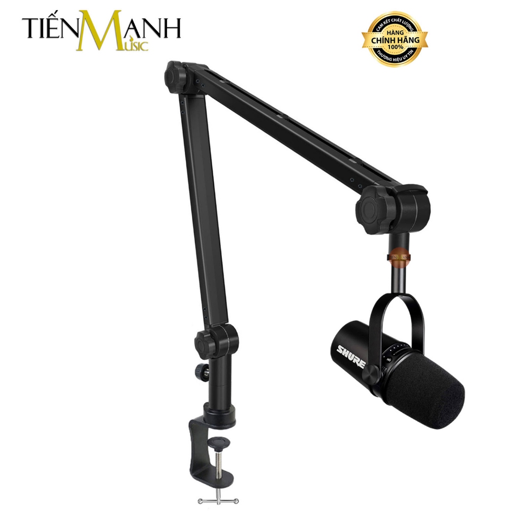 Giá Treo Micro Arm Kẹp Bàn Dr.Mic 2B (Chuyên Nghiệp) - Boom Chân Đỡ Đế Mic Stand Microphone Thu Âm L