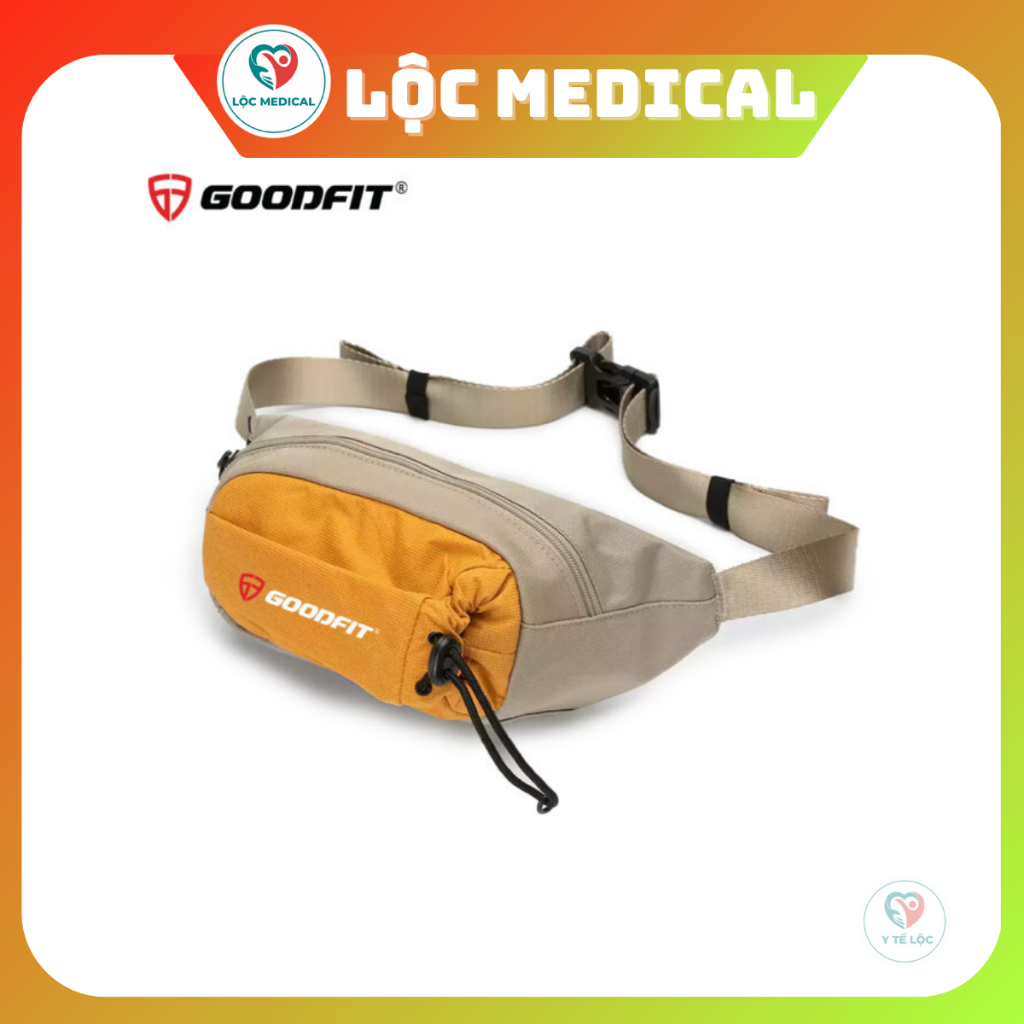 Túi đeo chéo, túi bao tử mini đựng điện thoại chính hãng GoodFit GF121RB