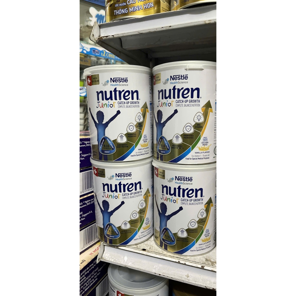 Date 4/2027 -Mẫu mới Sữa Nutren Junior (800g).