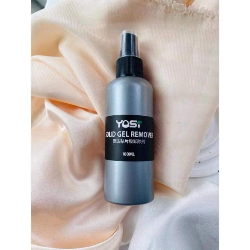 xịt tháo móng YOSI chính hãng 100ml tháo móng siêu êm không lo hỏng móng