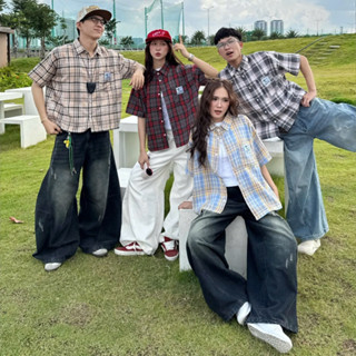 [SẢN PHẨM MỚI] Áo Sơ Mi Caro SSS.A Unisex Form Boxy Plaid Shirt 9 màu | SSSTore.Aesthetic