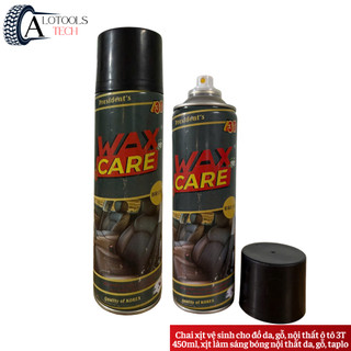 Chai xịt vệ sinh cho đồ da, gỗ, nội thất ô tô 3T 450ml, xịt làm sáng bóng nội thất da, gỗ, taplo