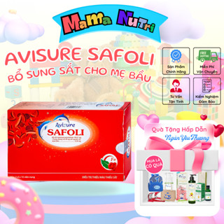 Viên Uống Avisure Safoli Chính Hãng - Bổ Sung Sắt và Acid Folic Cho Bà Bầu, Người Thiếu Máu