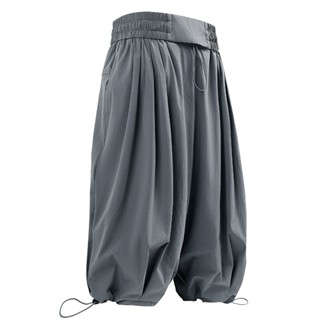 Quần Lửng Gió Unisex ống rộng Co Giãn 4 chiều, thoáng khí, ko nhăn ko xù,tôn dáng C22