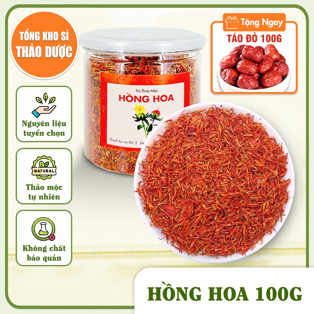Hồng hoa 100g, nhụy hoa hồng Tây Tạng, khô, thơm, trà hoa hồng, tốt cho sức khỏe