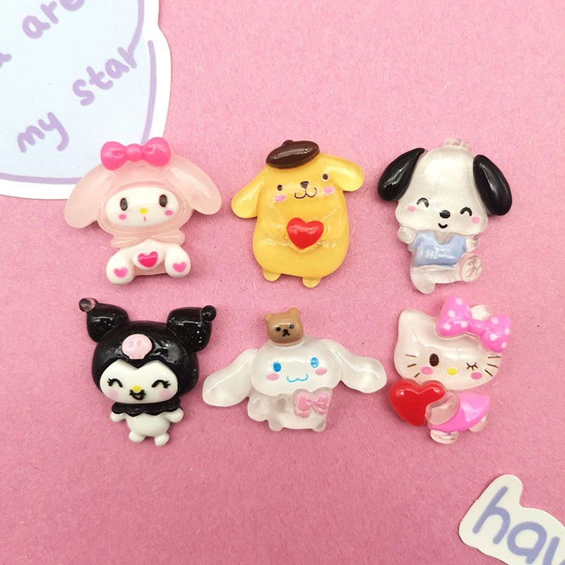 Charm nhựa hình các con vật ngộ nghĩnh đáng yêu H170