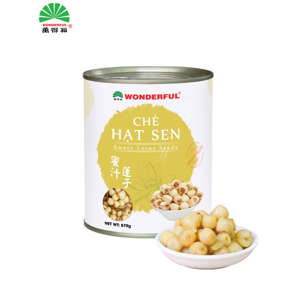 Chè hạt sen Wonderful 870gr