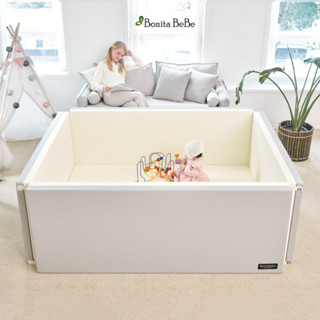 [Chính hãng Bonitabebe] Giường Bumper Bed đa năng cho bé size Deluxe 200*160*h70cm nhập khẩu Hàn Quốc