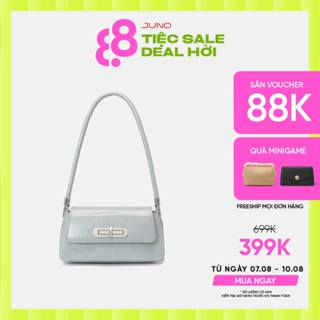 Túi Xách Nữ Thời Trang JUNO Cỡ Nhỏ Baguette Đeo Vai Khoá Xoay TXN832