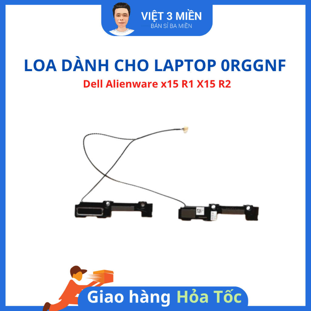 Loa Dell Alienware x15 R1 X15 R2 0RGGNF RGGNF- Zin - Likenew