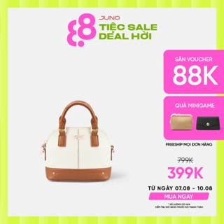 Túi Xách Nữ Thời Trang JUNO Cỡ Nhỏ Top Handle Logo Chữ Kí TXN812