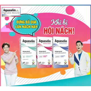 Aquaselin  Lăn Khử Mùi Cho Nữ, Nam Khử Mùi, Giảm Mồ Hôi Đến 72H, Không Thâm Nách 50ml