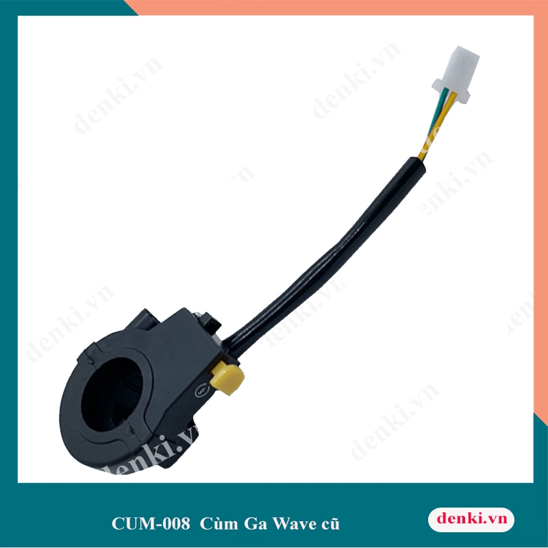 Cùm Công Tắc Phải xe Wave 100/ 110 (Cùm Đề) DENKI