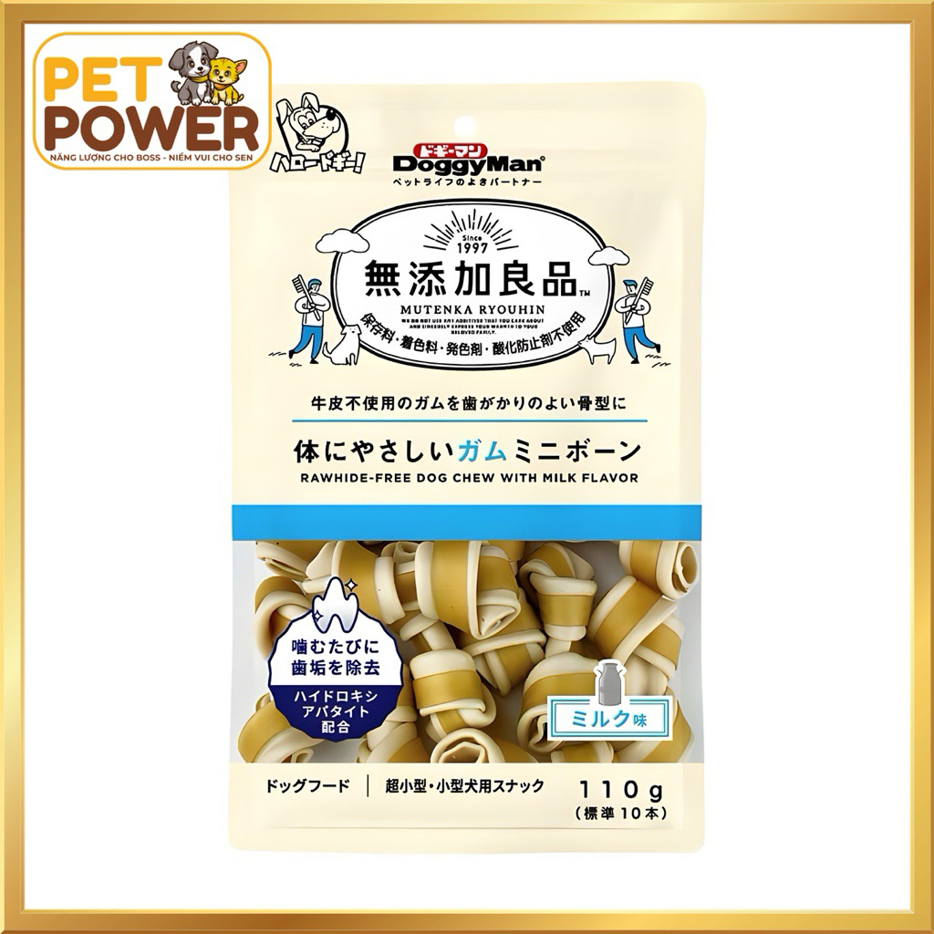 Doggyman xương nơ Hương sữa 110g
