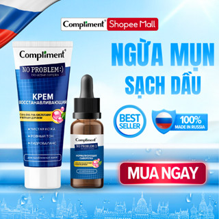 Bộ Chăm Sóc Da Mặt Serum & Kem Dưỡng Compliment Cấp Ẩm Và Phục Hồi Da, Giảm Mụn Mờ Thâm Hiệu Quả