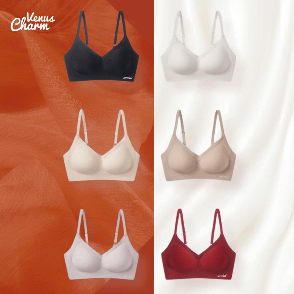 Combo 3 áo lót lười eMfit Venus Charm không gọng, không đường viền, đệm mỏng nâng đẩy siêu nhẹ - 0676 | BigBuy360 - bigbuy360.vn