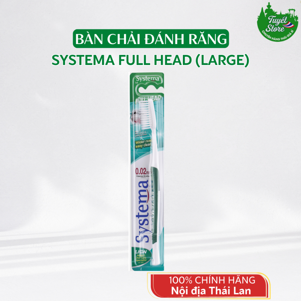 Bàn Chải Đánh Răng Systema Full Head (Large) Nhật Bản