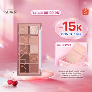 [Rom&nd x KOL] Bảng phấn mắt 10 màu siêu lấp lánh Hàn Quốc Romand Better Than Palette 7.5g