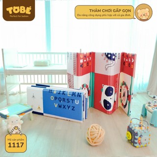  Tobe Thảm Gấp Gọn 2 Mặt TOBÉ Kích Thước 180x200x1.5 Cm Chất Liệu XPE Phủ Silicone Xốp Nhẹ Chống Trượt An Toàn Cho Bé 