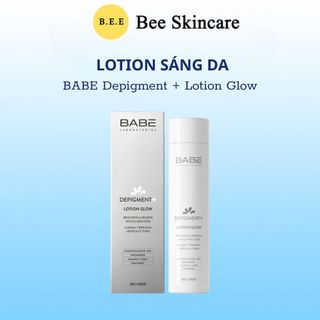  Lotion BABE Depigment + Lotion Glow Cấp Ẩm Dưỡng Sáng Mờ Thâm Nám Bee Skincare 