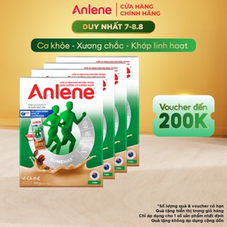 Combo 4 Sữa bột Anlene cà phê hộp 280g