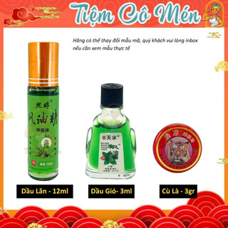  Dầu Bạc Hà The Mát Đầu Hổ - Dầu Lăn Dầu Gió Dầu Cù Là 