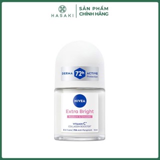 [DEAL SỐC] Lăn Khử Mùi Nivea Extra Brightening Sáng Mịn Tối Ưu 12ml Hasaki Sản Phẩm Chính Hãng