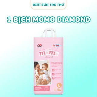 Bỉm MOMO DIAMOND Bản Mới Đủ Size Dán NB - S - M, Quần M - 4XL