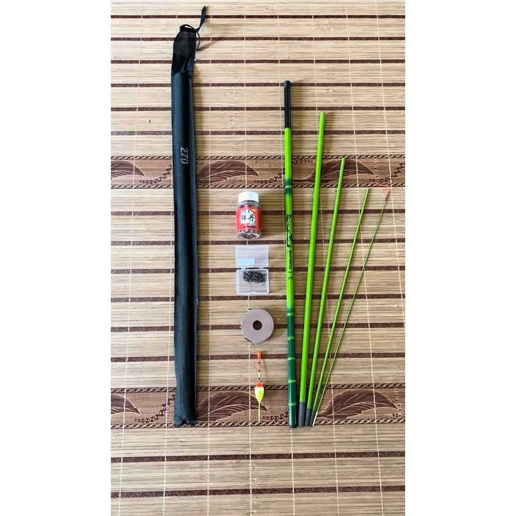 [Chất Lượng] Cần Câu Tay Shimano 4H, Cần Câu Rô Diếc, Cần Câu Đơn