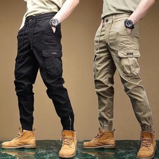  Quần Jogger Kaki - JG3 Quần Jogger Túi Hộp Cao Cấp Nam Cạp Chun Bo Gấu Vải Kaki Dầy Dặn XSHOP 